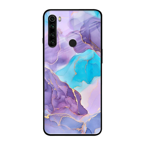 Alcohol ink Marble Glossy Case for Xiaomi Redmi Note 8