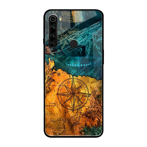 Architecture Map Glossy Case for Xiaomi Redmi Note 8