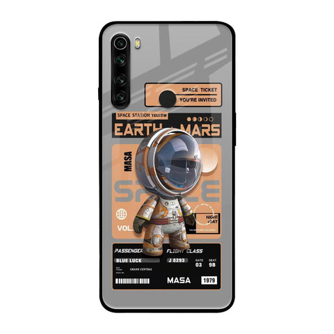 Space Ticket Glossy Case for Xiaomi Redmi Note 8