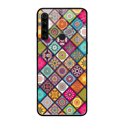 Multicolor Mandala Glossy Case for Xiaomi Redmi Note 8