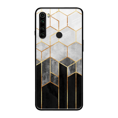 Tricolor Pattern Glossy Case for Xiaomi Redmi Note 8