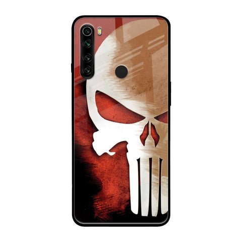 Red Skull Glossy Case for Xiaomi Redmi Note 8