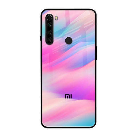 Colorful Waves Glossy case for Xiaomi Redmi Note 8