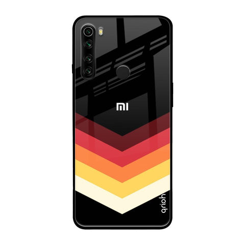 Abstract Arrow Pattern Glossy Case For Xiaomi Redmi Note 8