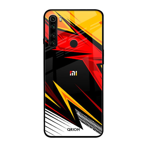 Race Jersey Pattern Glossy Case For Xiaomi Redmi Note 8