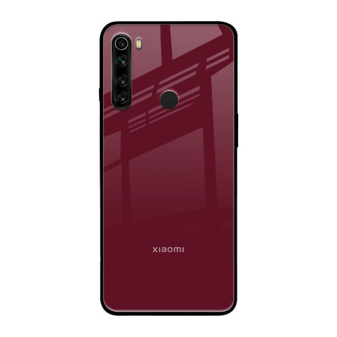 Classic Burgundy Glossy Case for Xiaomi Redmi Note 8
