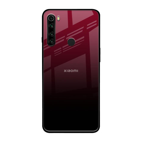 Wine Red Glossy Case For Xiaomi Redmi Note 8