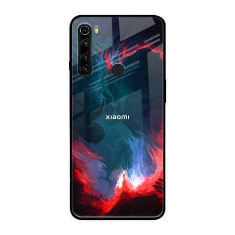 Brush Art Glossy Case For Xiaomi Redmi Note 8