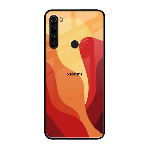 Magma Color Pattern Glossy Case for Xiaomi Redmi Note 8