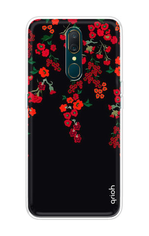 Floral Deco Soft Cover For Oppo A9