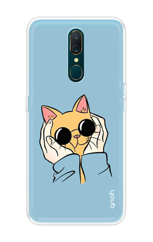 Attitude Cat Soft Cover for Oppo A9