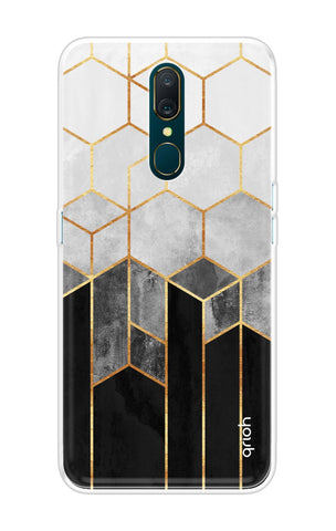 Hexagonal Pattern Soft Cover for Oppo A9