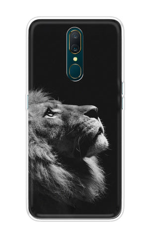 Lion Looking to Sky Soft Cover for Oppo A9