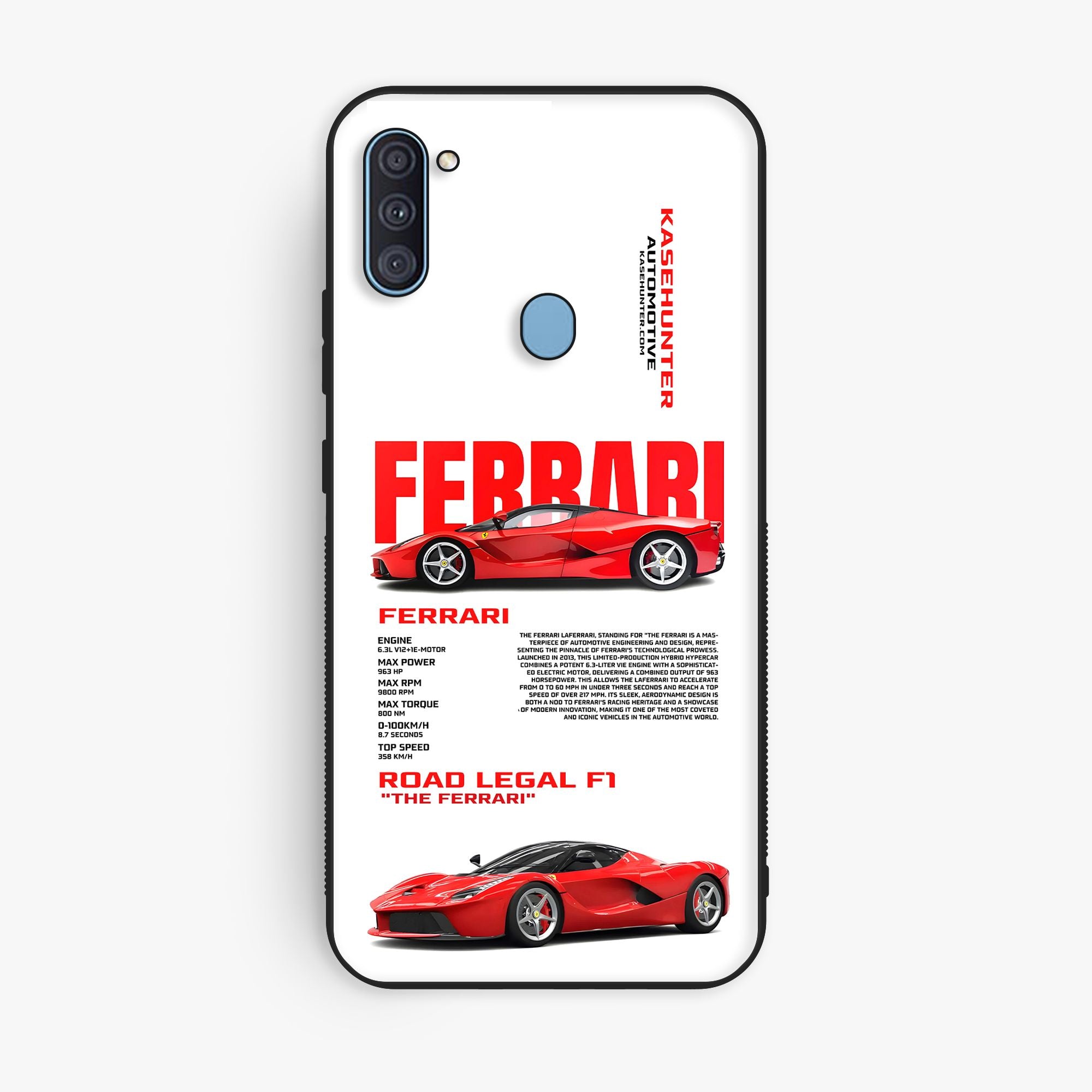 Samsung Galaxy A11 - Wallpaper 163 - Premium Printed Glossy Phone Case