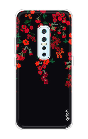 Floral Deco Soft Cover For Vivo V17 Pro