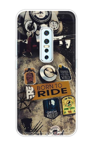 Ride Mode On Soft Cover for Vivo V17 Pro