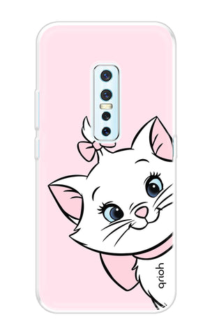 Cute Kitty Soft Cover For Vivo V17 Pro