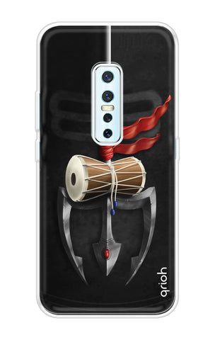 Mahadev Trident Soft Cover For Vivo V17 Pro