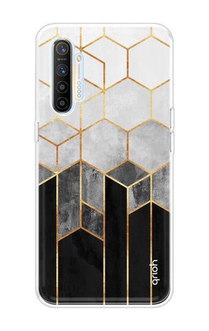 Hexagonal Pattern Soft Cover for Realme XT