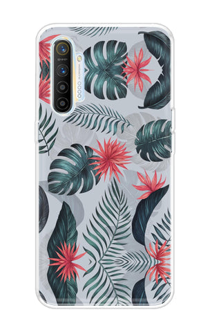 Retro Floral Leaf Soft Cover for Realme XT