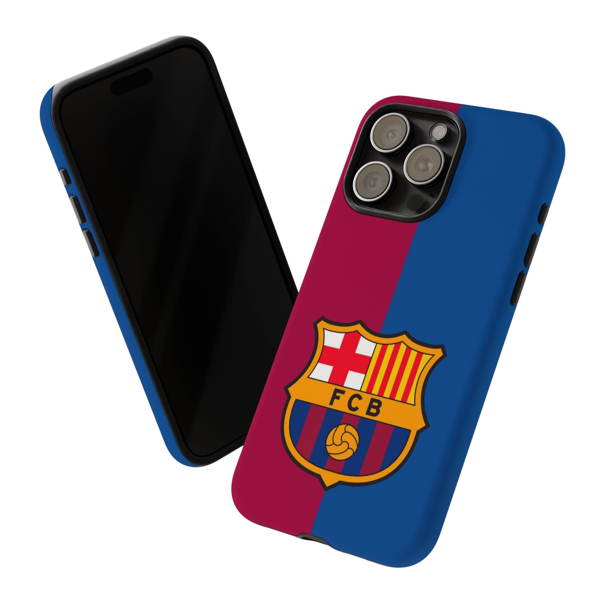 Dual Tone Crest Premium Tough Shining Phone Case (Double Layer) Available For All iPhone Models