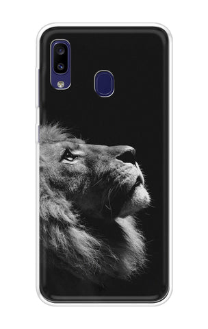 Lion Looking to Sky Soft Cover for Samsung Galaxy M10s