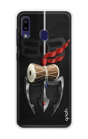 Mahadev Trident Soft Cover For Samsung Galaxy M10s