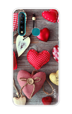 Valentine Hearts Soft Cover for Vivo Z5X