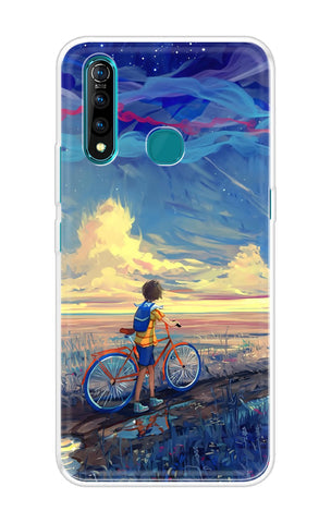 Riding Bicycle to Dreamland Soft Cover for Vivo Z5X