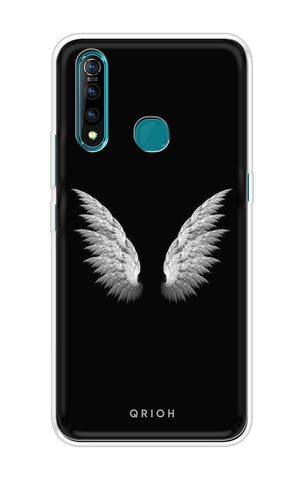 White Angel Wings Soft Cover for Vivo Z5X