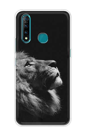 Lion Looking to Sky Soft Cover for Vivo Z5X