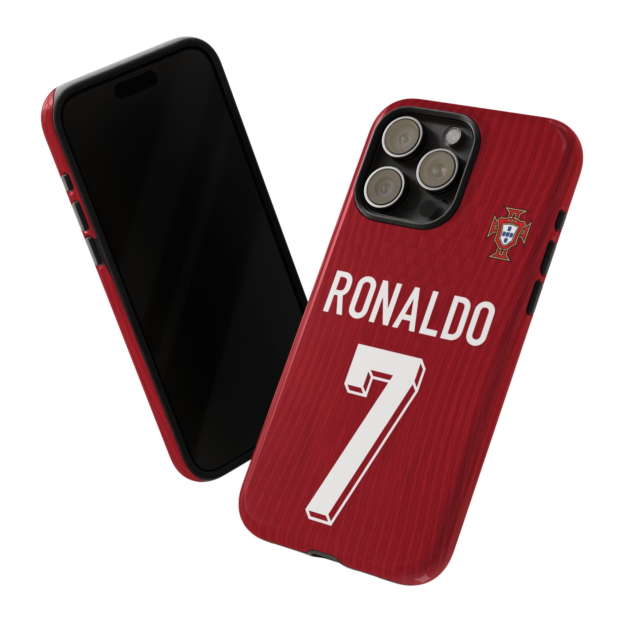 Crimson Seven Premium Tough Shining Phone Case (Double Layer) Available For All iPhone Models