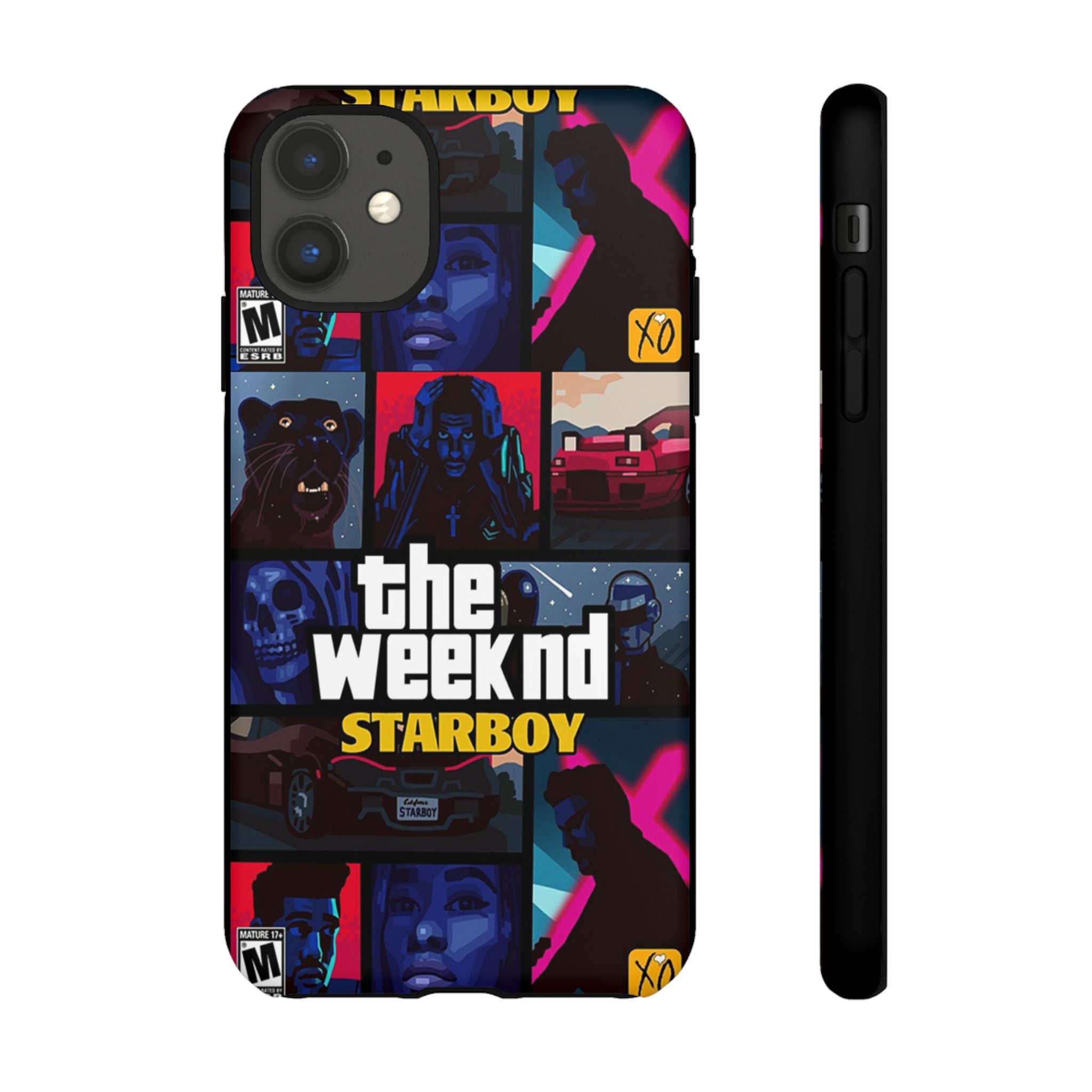 Neon Night Collage Tough Case  Available For All iPhone Models