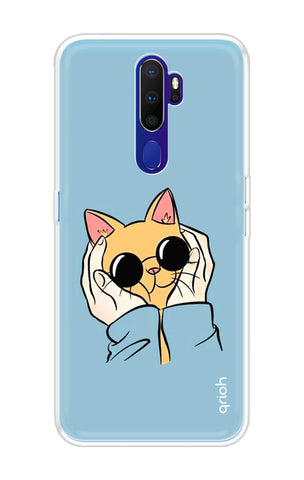 Attitude Cat Soft Cover for Oppo A9 2020