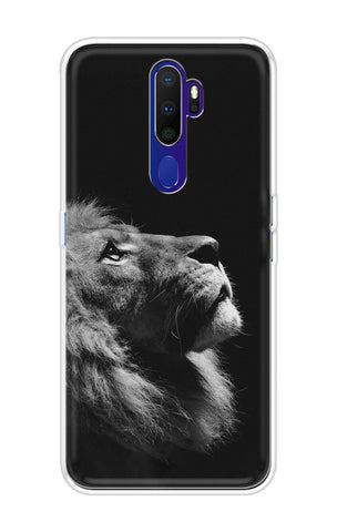Lion Looking to Sky Soft Cover for Oppo A9 2020