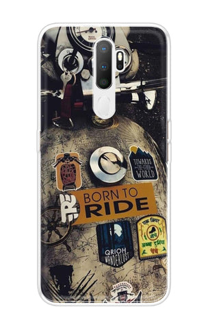 Ride Mode On Soft Cover for Oppo A5 2020