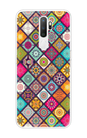 Multicolor Mandala Soft Cover for Oppo A5 2020