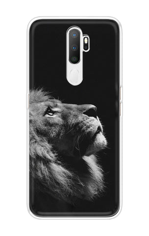 Lion Looking to Sky Soft Cover for Oppo A5 2020