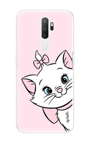 Cute Kitty Soft Cover For Oppo A5 2020
