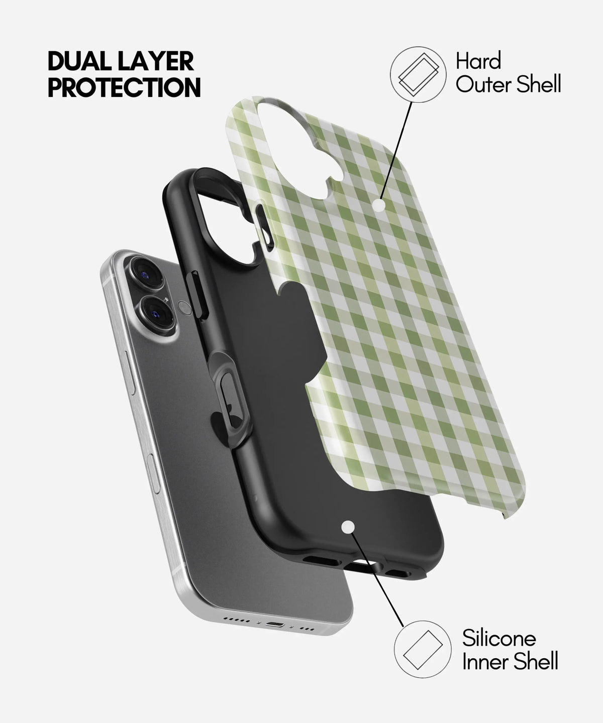 Sage Cottage Premium Tough Shining Phone Case (Double Layer) Available For All iPhone Models