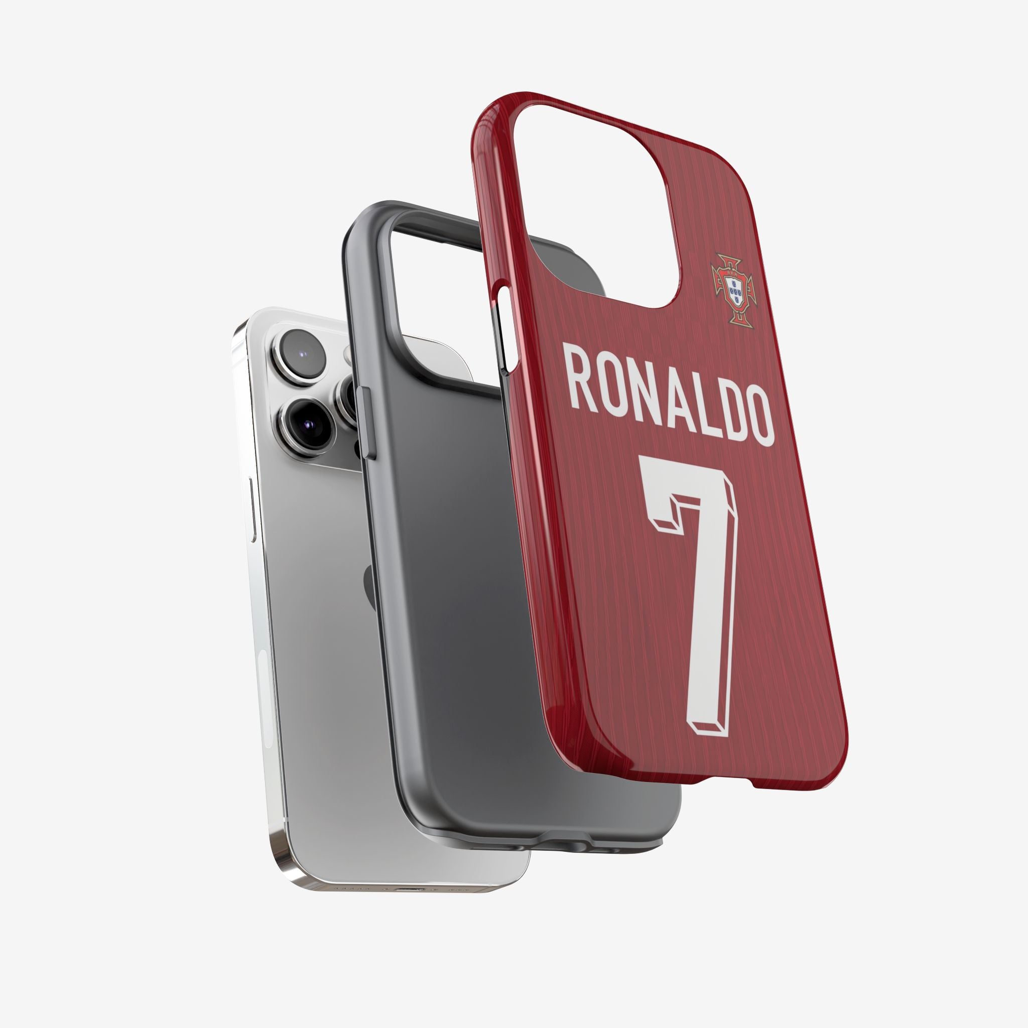 Crimson Seven Premium Tough Shining Phone Case (Double Layer) Available For All iPhone Models