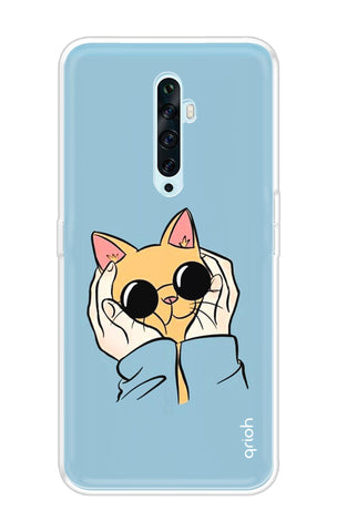 Attitude Cat Soft Cover for Oppo Reno2 F