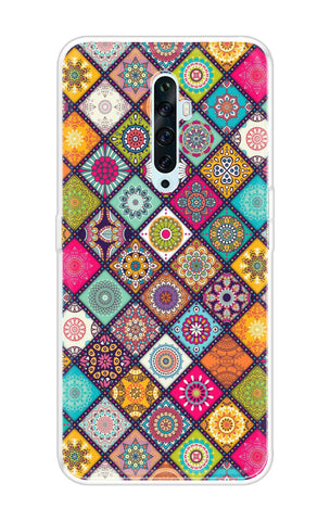 Multicolor Mandala Soft Cover for Oppo Reno2 F