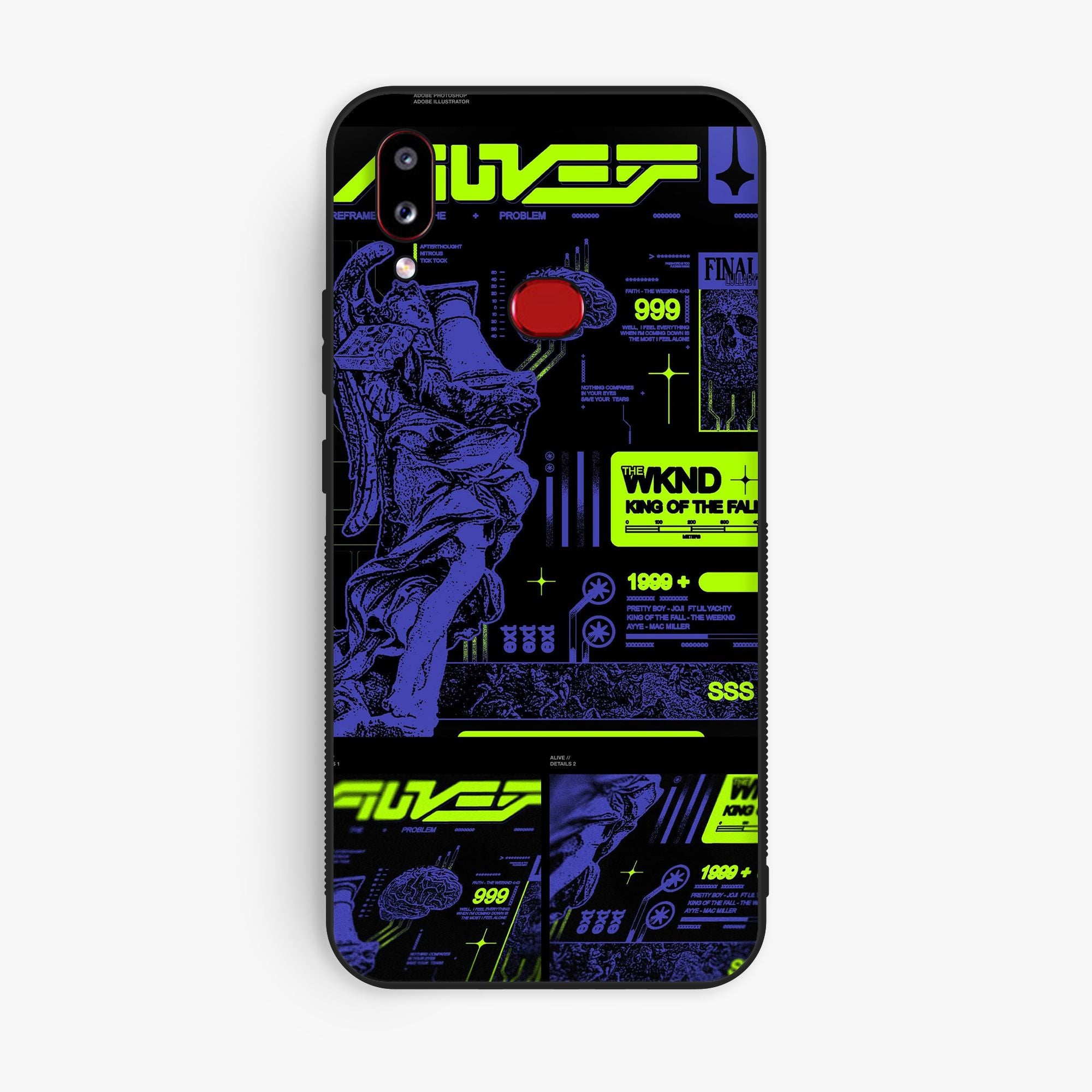 Samsung Galaxy A10s - Wallpaper 084 - Premium Printed Glossy Phone Case