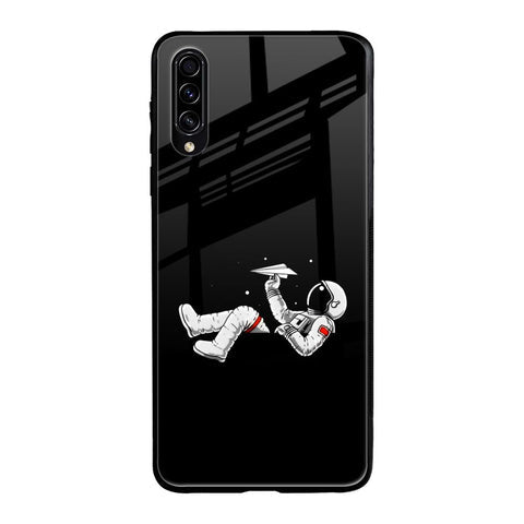 Space Traveller Glossy Case for Samsung Galaxy A70s