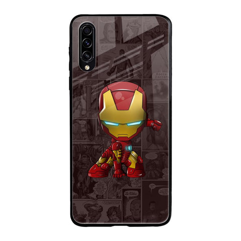 Angry Baby Super Hero Glossy Case for Samsung Galaxy A70s