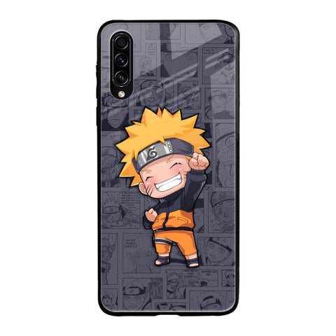 Orange Chubby Glossy Case for Samsung Galaxy A70s