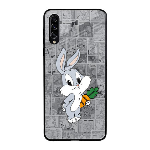 Cute Baby Bunny Glossy Case for Samsung Galaxy A70s