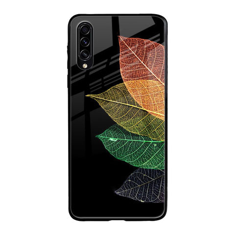 Colorful Leaves Glossy Case for Samsung Galaxy A70s