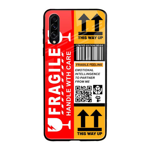 Handle With Care Glossy Case for Samsung Galaxy A70s